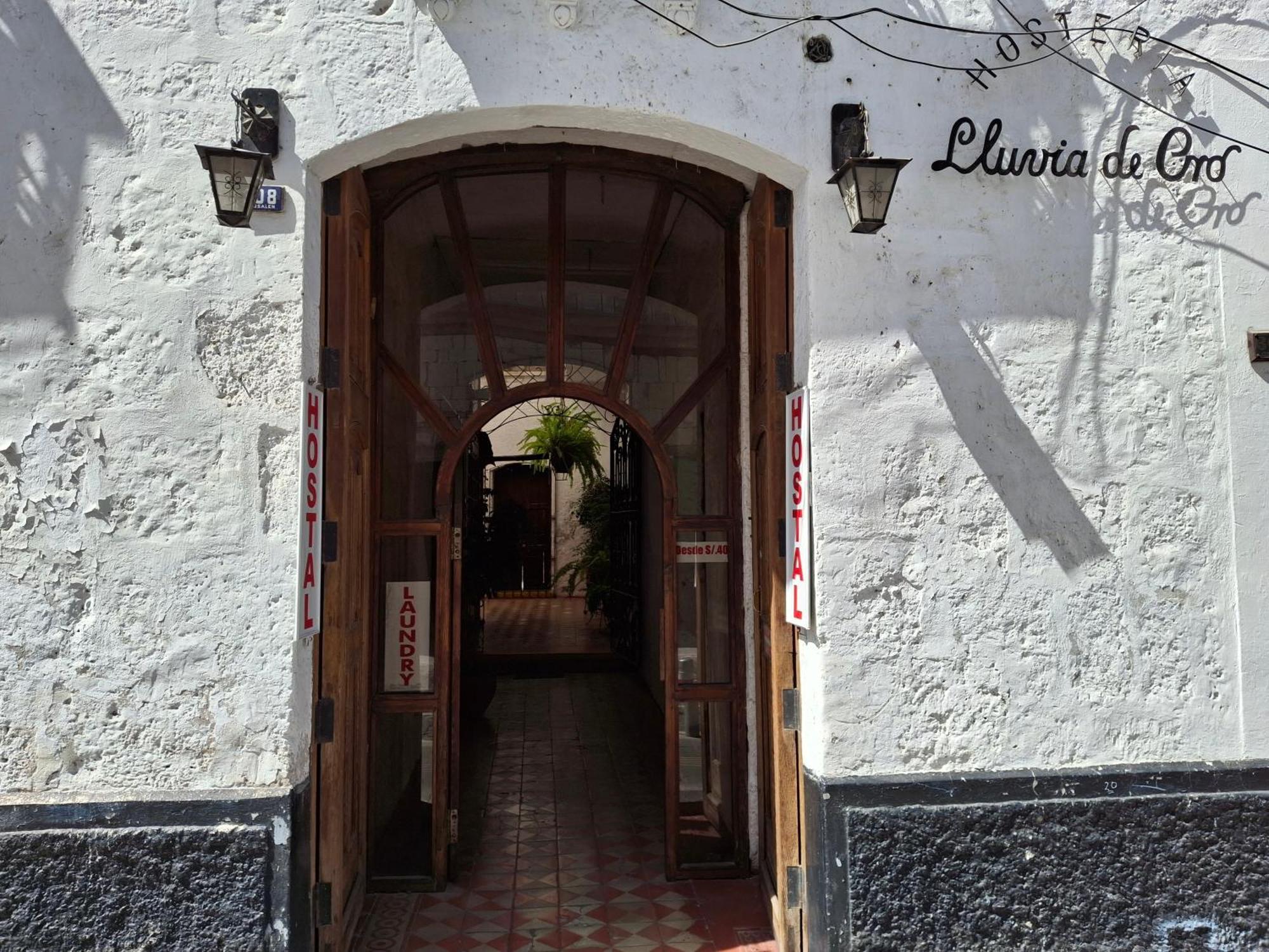 Hostal Lluvia De Oro Arequipa Esterno foto